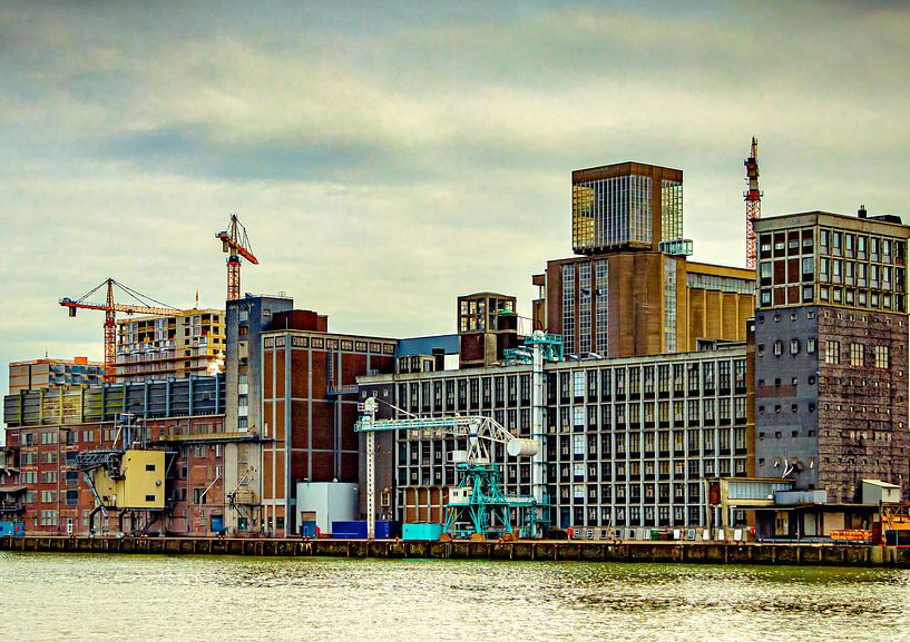 Hafengebäude Rotterdam von Mariska Asmus