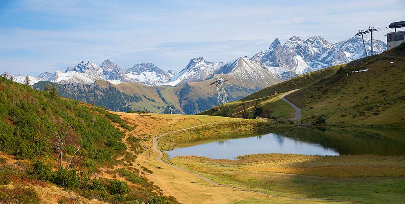 Alpine lake Schlappoldsee, Fellhorn, allgau alps by SusaZoom
