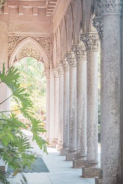 Monserrate paleis in Sintra, Portugal art print - architectuur en reisfotografie van Christa Stroo fotografie