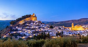 Abend in Montefrio, Spanien