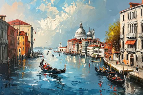 Venetië als geschilderd