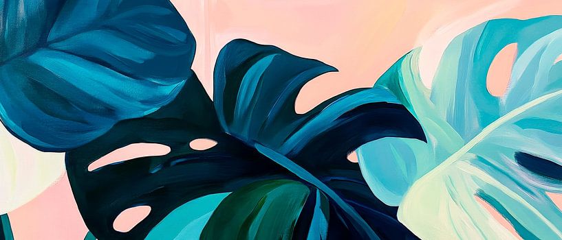 Tropical leaves by Poster Art Shop