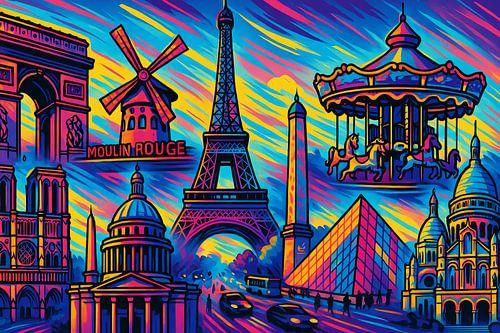 Pop Art Paris - From the Moulin Rouge to the Sacré-Cœur