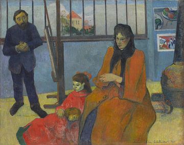 L'atelier de Schuffenecker, Paul Gauguin - 1889