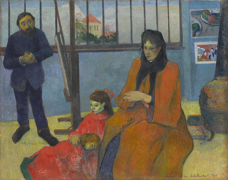 Schuffenecker&#039;s Studio, Paul Gauguin - 1889 by Het Archief