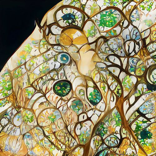 Den Haag in de stijl van Klimt