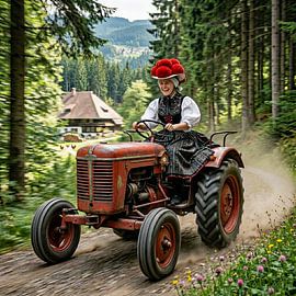 Full Throttle Vroni on Tour by Ingo Laue