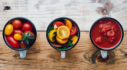 Tomaten Trio Cups van Karina Aleksandrova