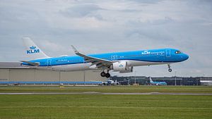 KLM Airbus A321neo Passagierflugzeug.