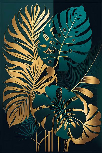 Palms and Monstera by Steffen Gierok