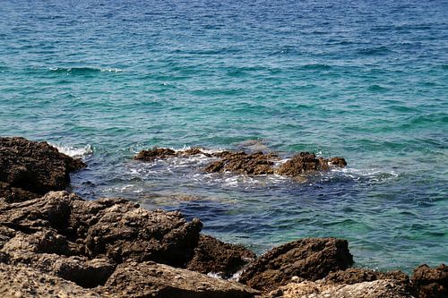 Baai bij Politin - Kroatië
