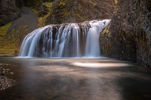 Stjornarfoss in Südisland, ein verstecktes Juwel von Gerry van Roosmalen