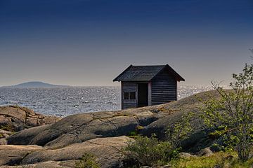 Vissershut bij de baltic zee van Geertjan Plooijer