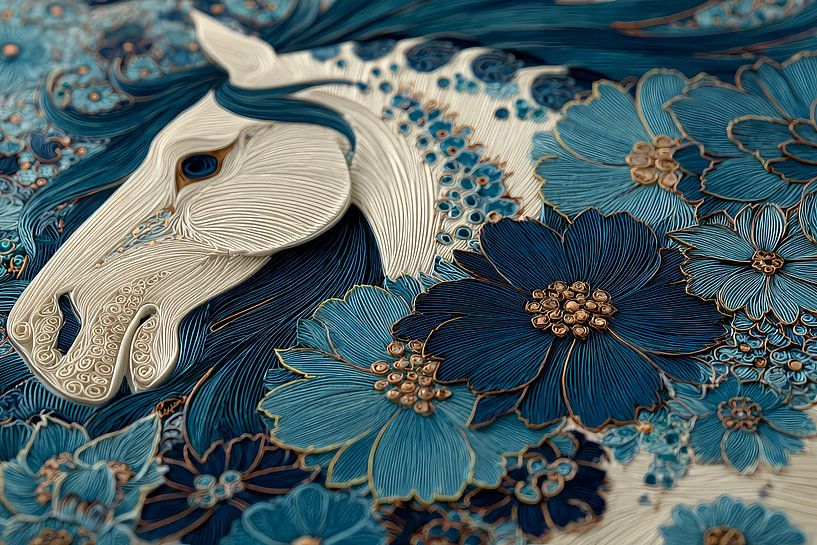japanese colourful art by Egon Zitter