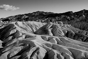 Death Valley, Zabriskie Point van Keesnan Dogger Fotografie