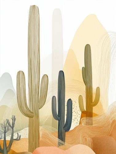 Kaktus abstrakt