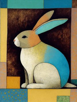 Bunny In The Box by treechild .