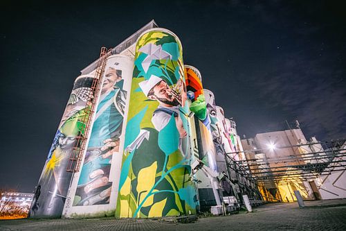 Graffiti Silo Tram Quay