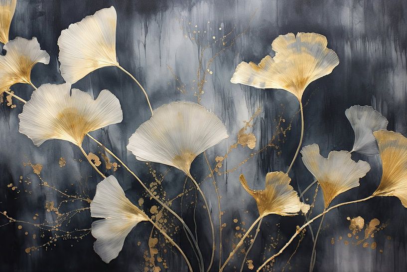 Moderne Ginkgo's 13983 van De Mooiste Kunst