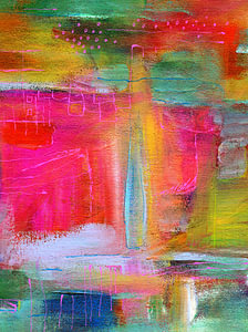 Color Fantasie einer Landschaft