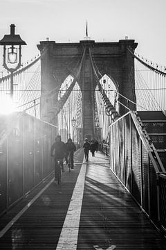 Brooklyn Bridge New York van Kiki Multem