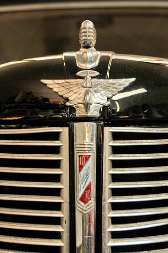 Façade d'un saloon Austin 10 de 1946
