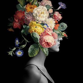 She Blooms in Lightness sur Marja van den Hurk