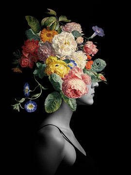 She Blooms in Lightness by Marja van den Hurk