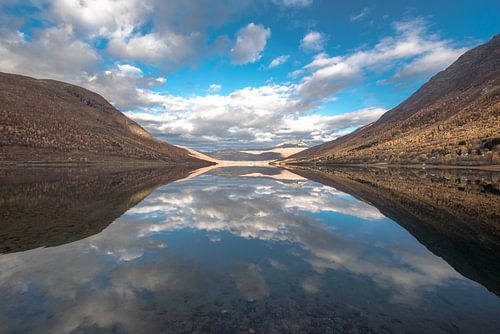 Clear mountain morning