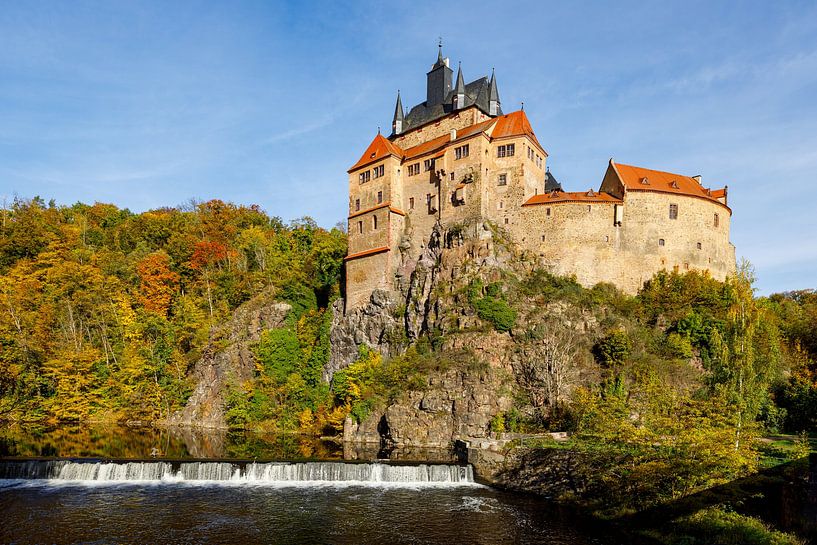Die Ritterburg Kriebstein in Sachsen von Roland Brack