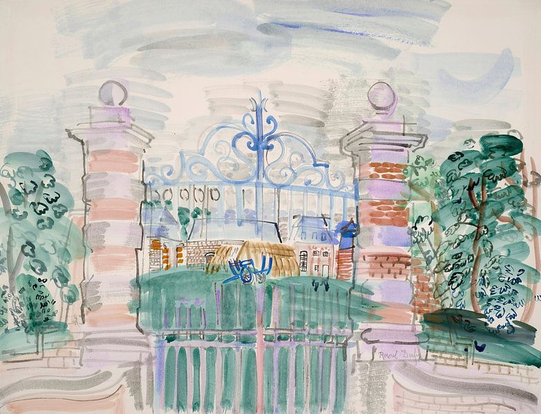 Raoul Dufy - The Louis XIII Farm (1927) by Peter Balan