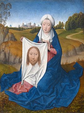 Hans Memling. Saint Veronica with the sweatcloth