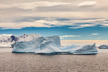 De ijsbergen van Antarctica van Roland Brack