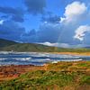 De baai van Porto Ferro op Sardinië van Vinte3Sete