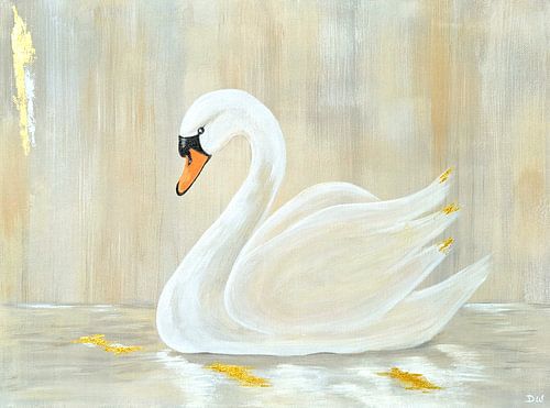 Silent Reflection - Zwaan