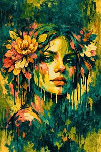 Flüssige Blüte