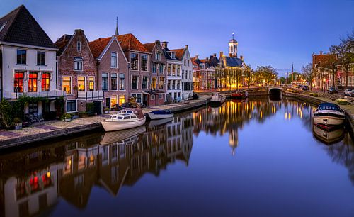 Avond in Dokkum, Friesland