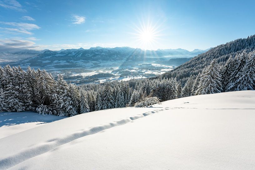 Winter atmosphere in the Allgäu by Leo Schindzielorz