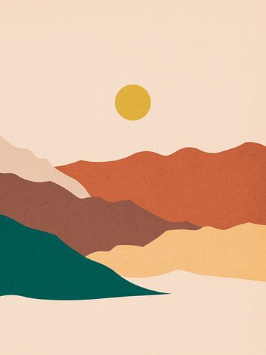 Harmonisch landschap 4