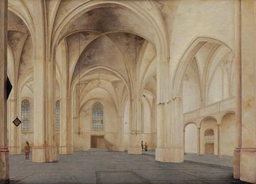 Rhenen, Inneres der Kirche von Cunera, Pieter Jansz. Saenredam - 1655