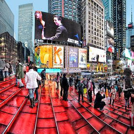 New York Times Square von Michel Groen