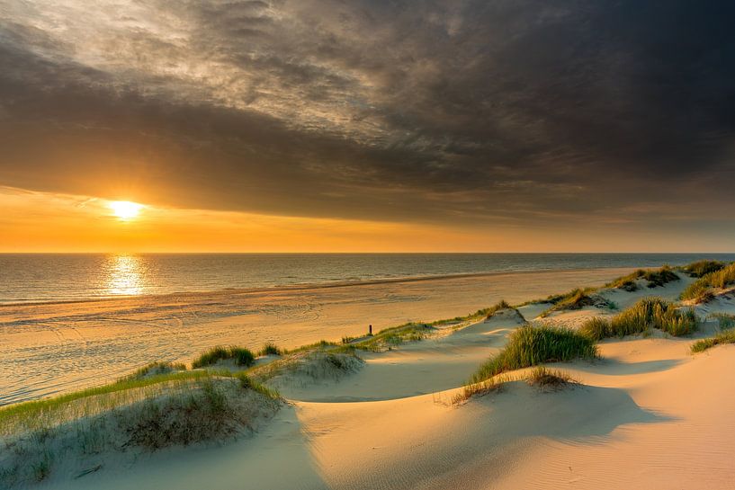 paal 17 Texel van donker naar prachtig 01 van Texel360Fotografie Richard Heerschap