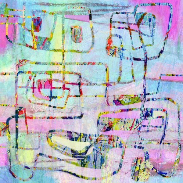 Series cracy colours 13 by Claudia Gründler