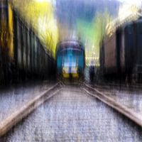 train arrives
