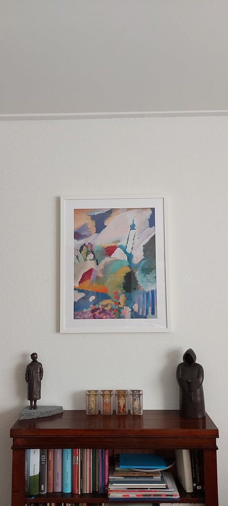 Murnaus mit Kirche, Wassily Kandinsky 