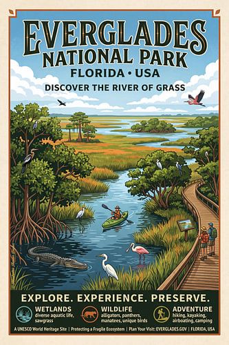 Bezoek het Everglades National Park