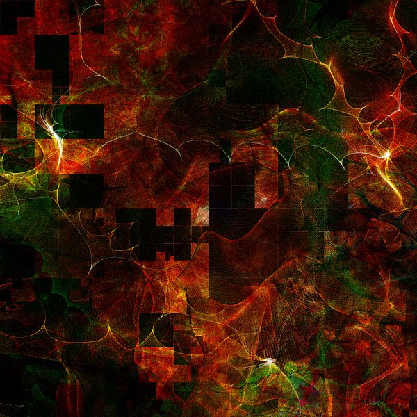 Firewater 02 - abstract digital composition by Nelson Guerreiro