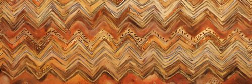 Aarde Chevron Patroon