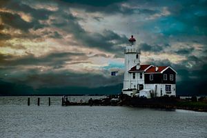Der Leuchtturm von Marken, Niederlande