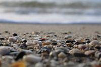 Close-up of the beach